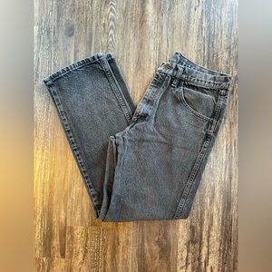 33X32 Rustler black denim jeans